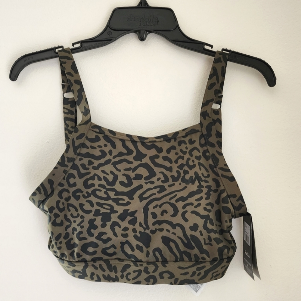 RVCA essentials high impact sports bra